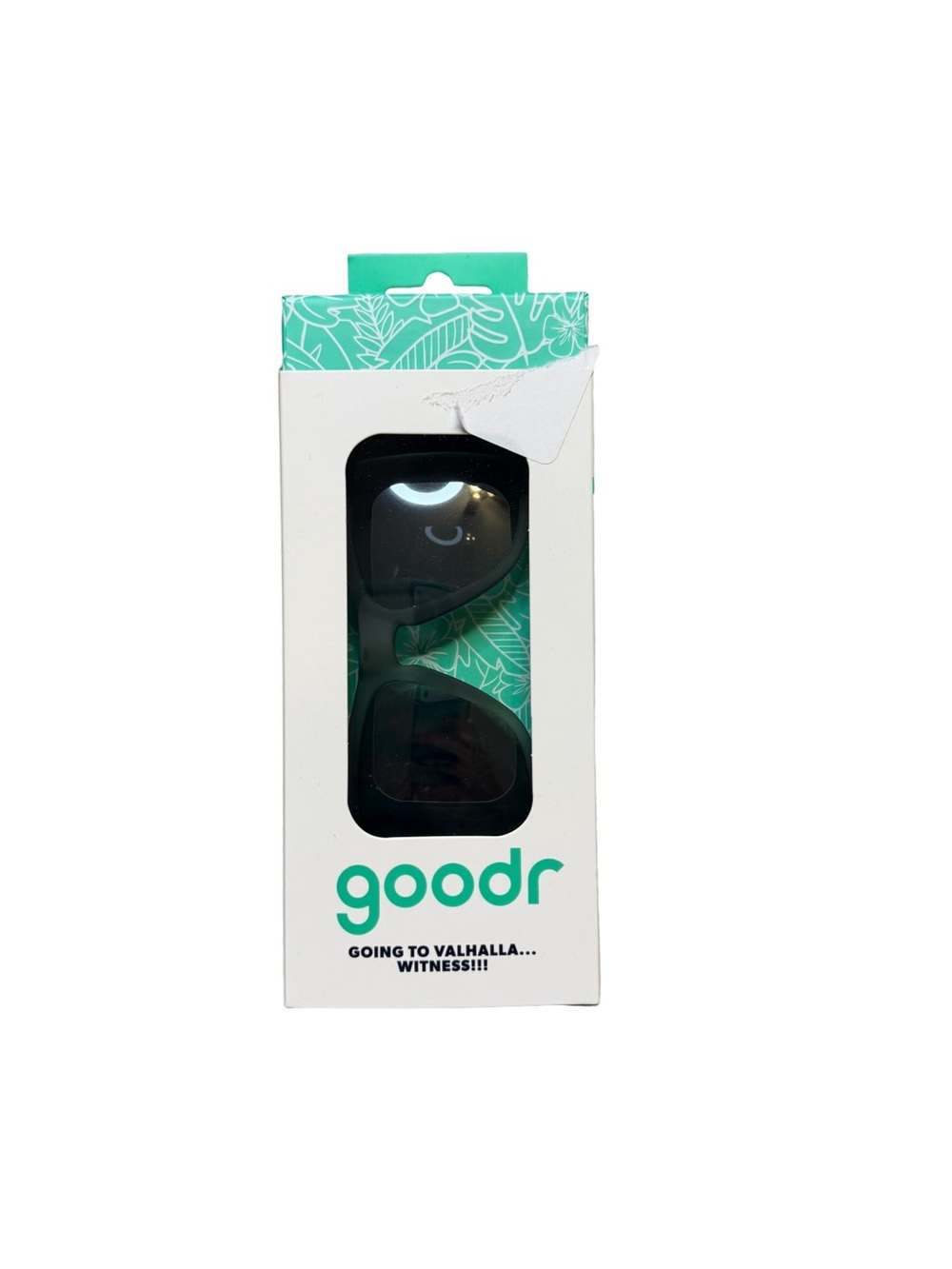 ✨🕶️️ Goodr Going To Valhalla Witness Polarized Sunglasses Black NWT 🕶️✨